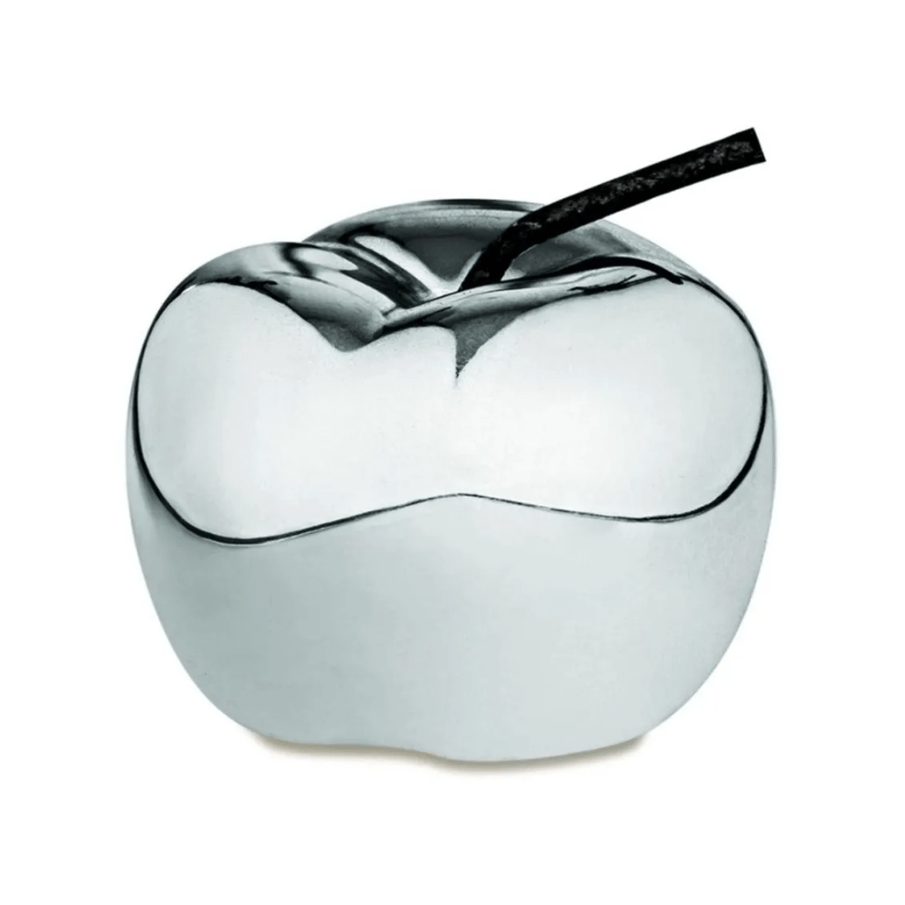 Maca Prata Em Ceramica 9,5 x 12 cm - Ela Decora