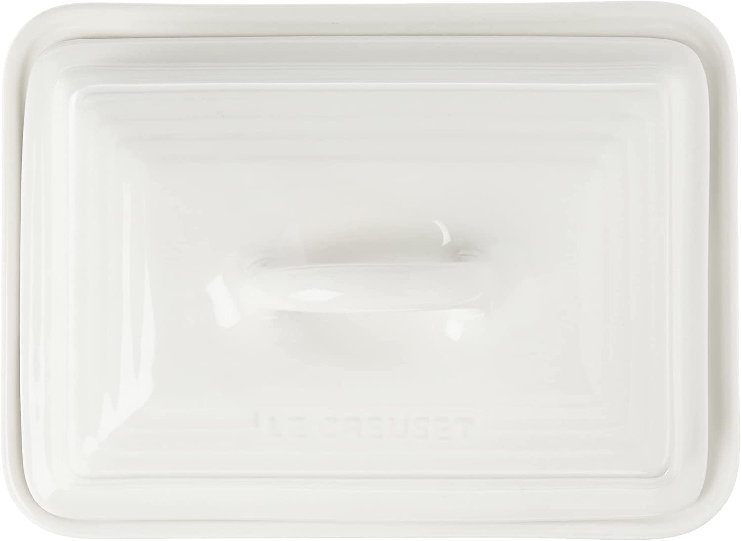 Manteigueira Cerâmica Branca Le Creuset - Ela Decora