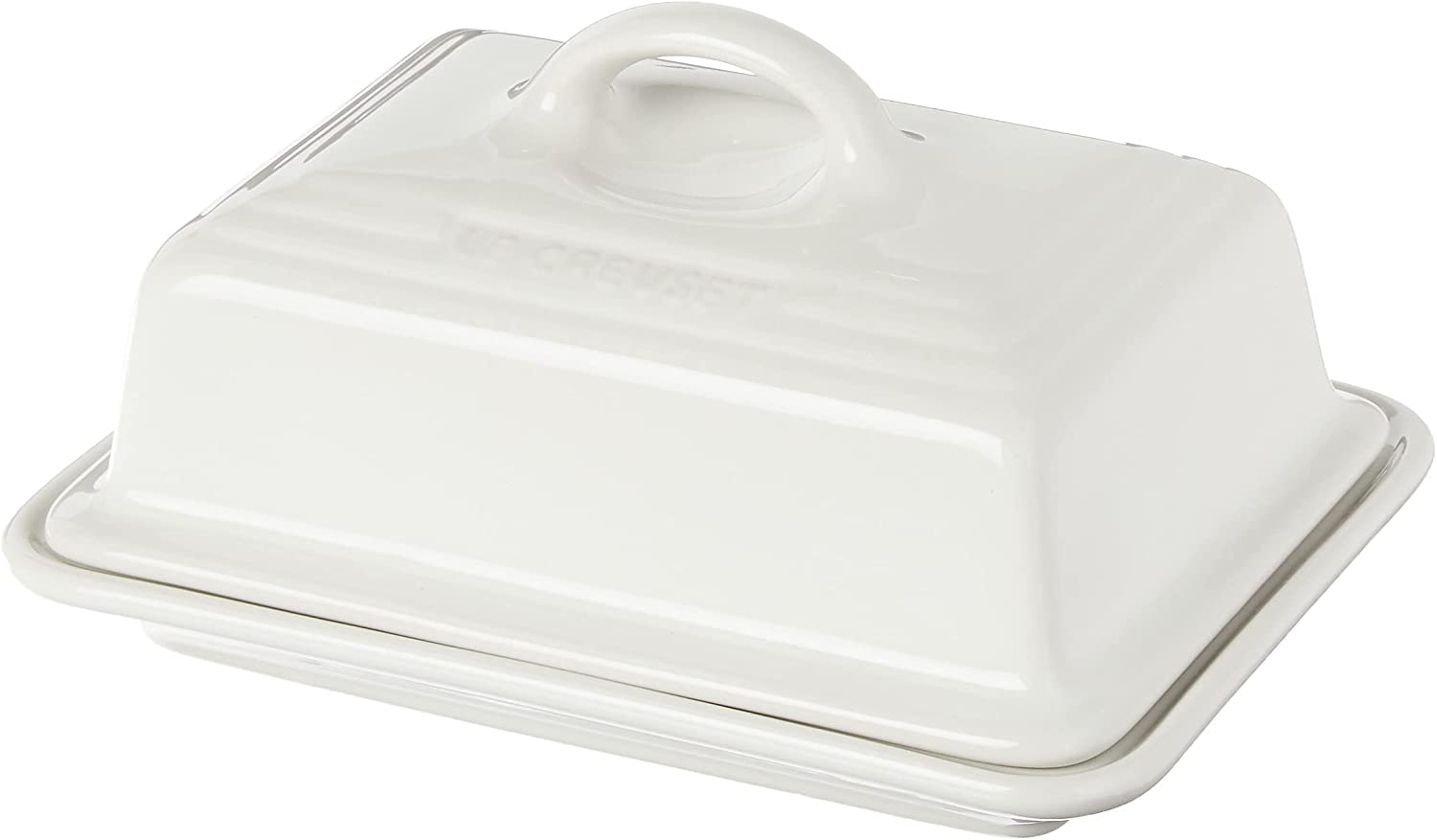 Manteigueira Cerâmica Branca Le Creuset - Ela Decora