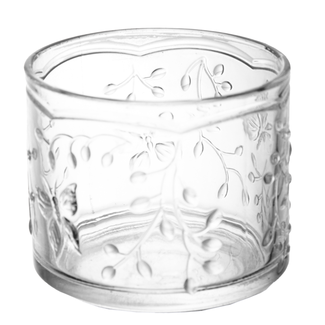 Manteigueira Francesa New Butterfly em Cristal Ecológico 9cm - Ela Decora
