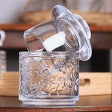 Manteigueira Francesa New Butterfly em Cristal Ecológico 9cm