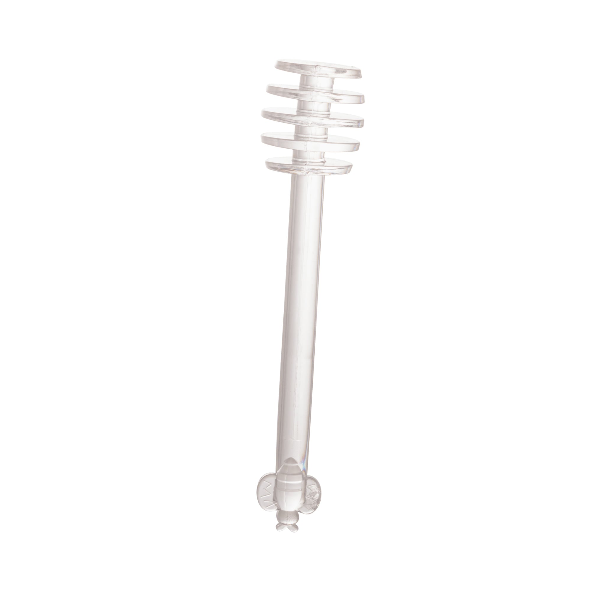 Meleira Cristal de Chumbo com Pegador Coração Âmbar Metalizado 12cm - Ela Decora