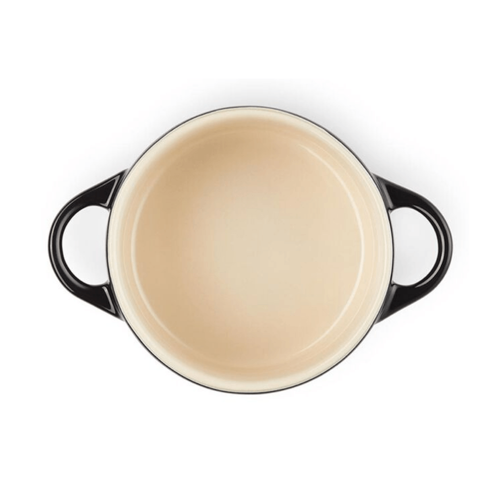 Mini Cocotte Caçarola Cerâmica Black Ônix Le Creuset - 14 cm - Ela Decora