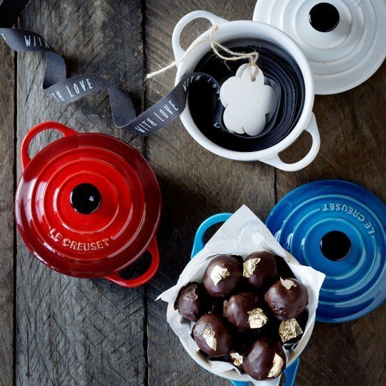 Mini Cocotte Caçarola Cerâmica Vermelha Le Creuset - 14 cm - Ela Decora