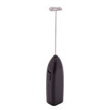 Mini Mixer Elétrico para Bebidas em Aço Inox e Plástico Preto - Ela Decora