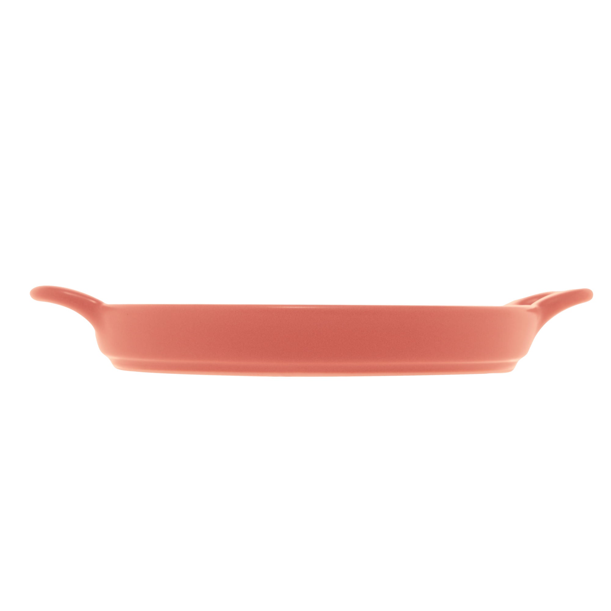 Mini Travessa Grill Redonda Porcelana Nordica Rosa Matt - 20 cm - Ela Decora