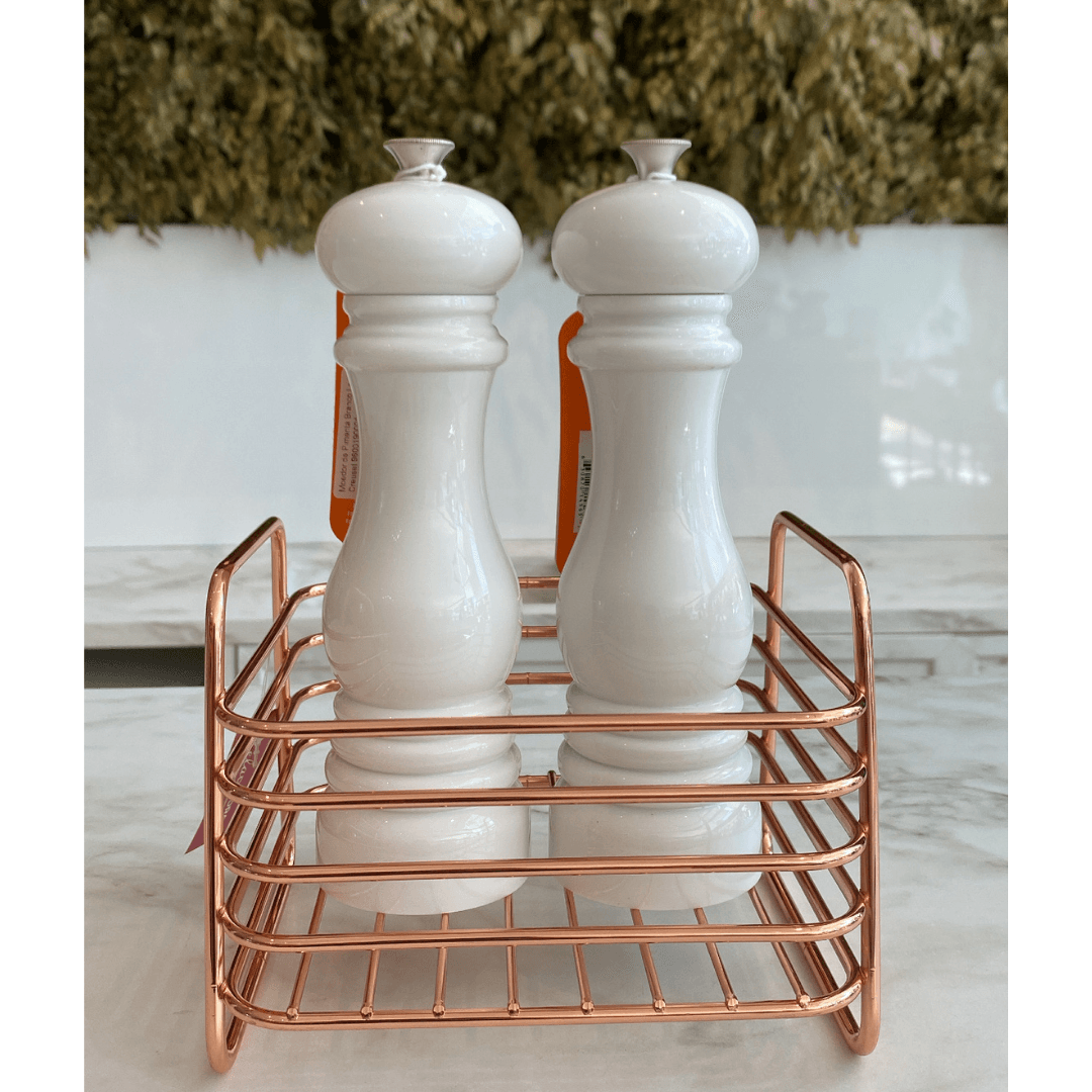 Moedor de Pimenta Branco Le Creuset - Ela Decora