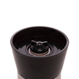 Moedor de Tempero em Vidro com Tampa Preta 170ml - Ela Decora