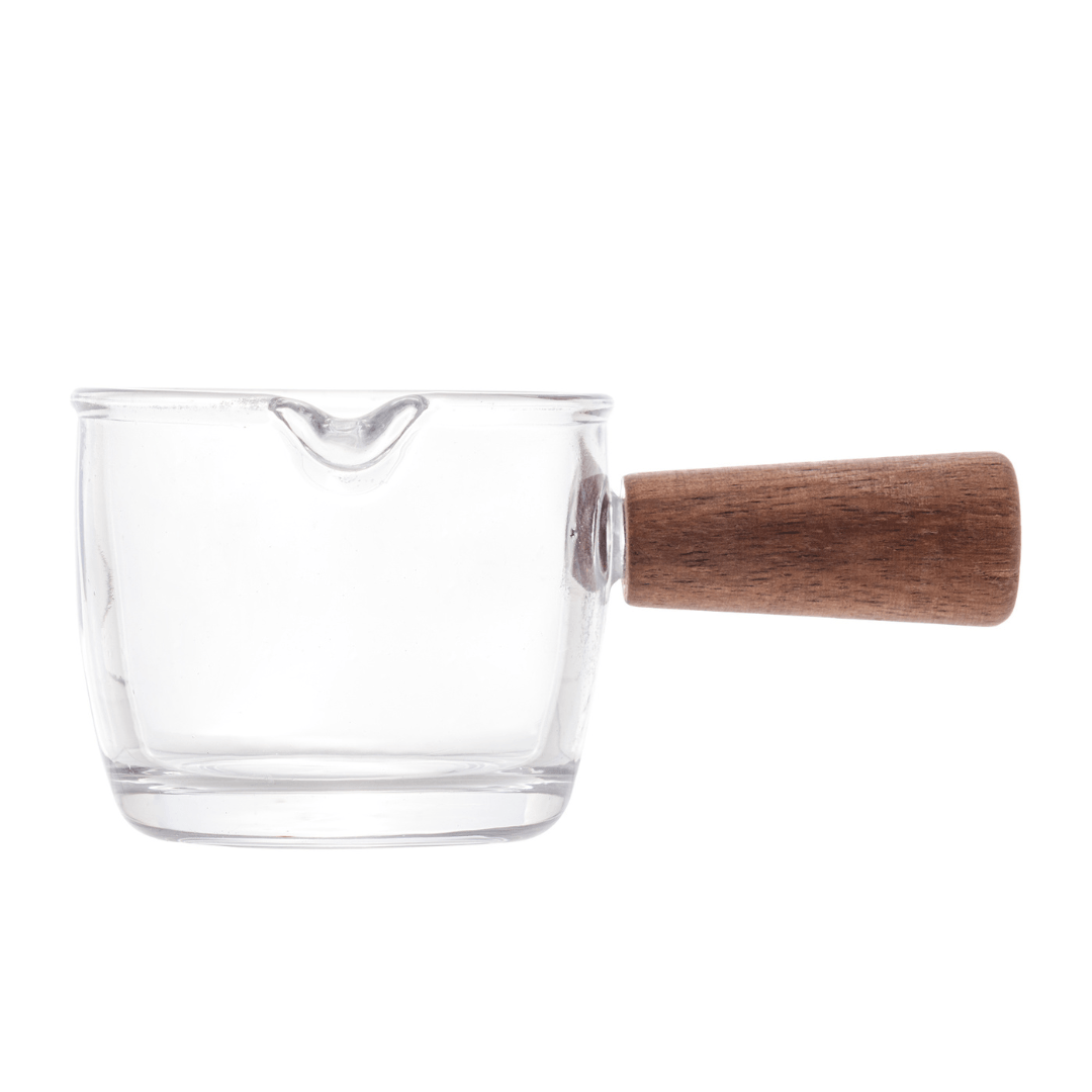 Molheira Vidro com Cabo de Bambu 50ml - Ela Decora