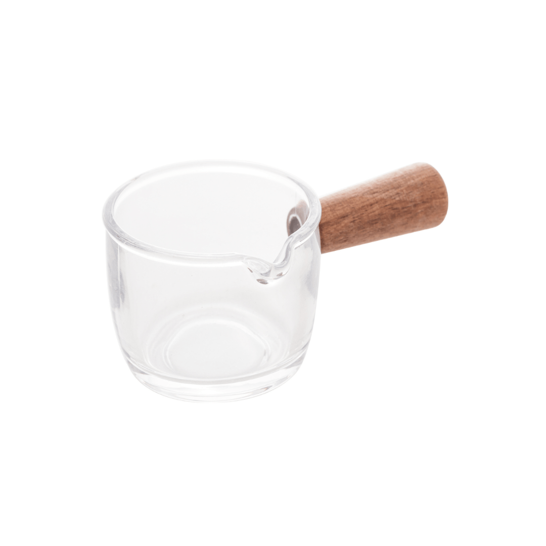 Molheira Vidro com Cabo de Bambu 50ml - Ela Decora
