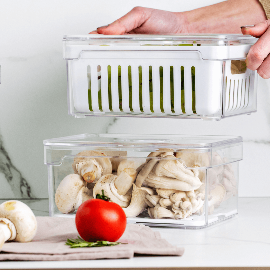 Organizador Clear Fresh 2,2 Litros - Ela Decora