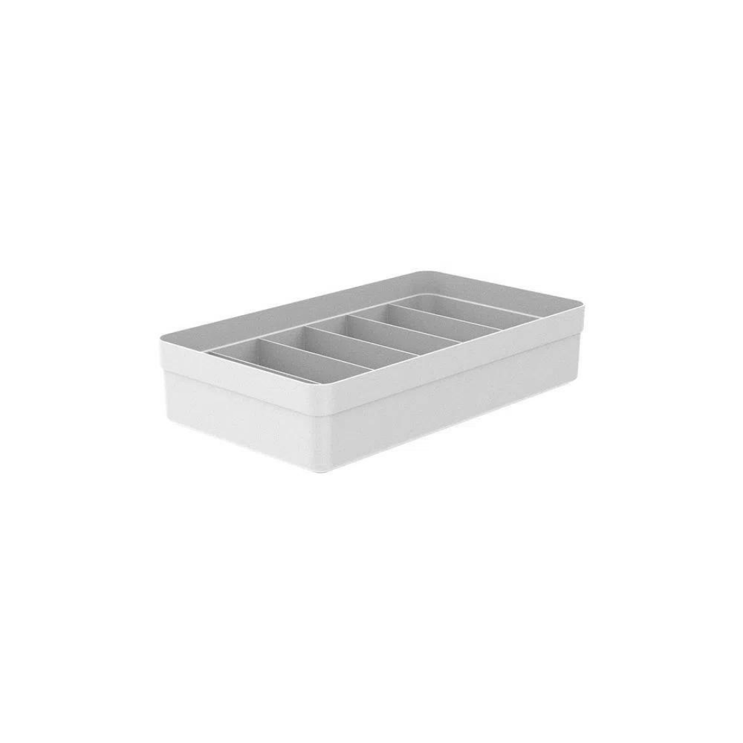 Organizador Colmeia Logic Branco 20cm x 35cm - Ela Decora