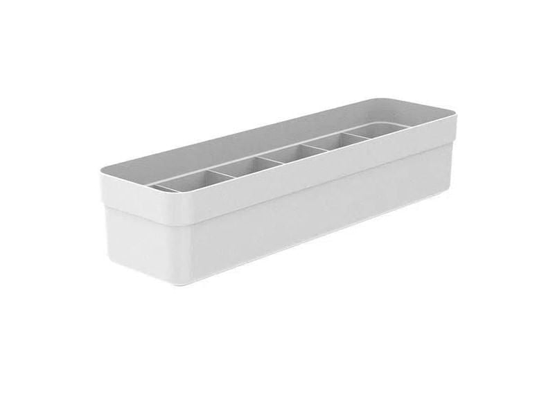 Organizador Colmeia Logic Branco P 35cm x 10cm - Ela Decora