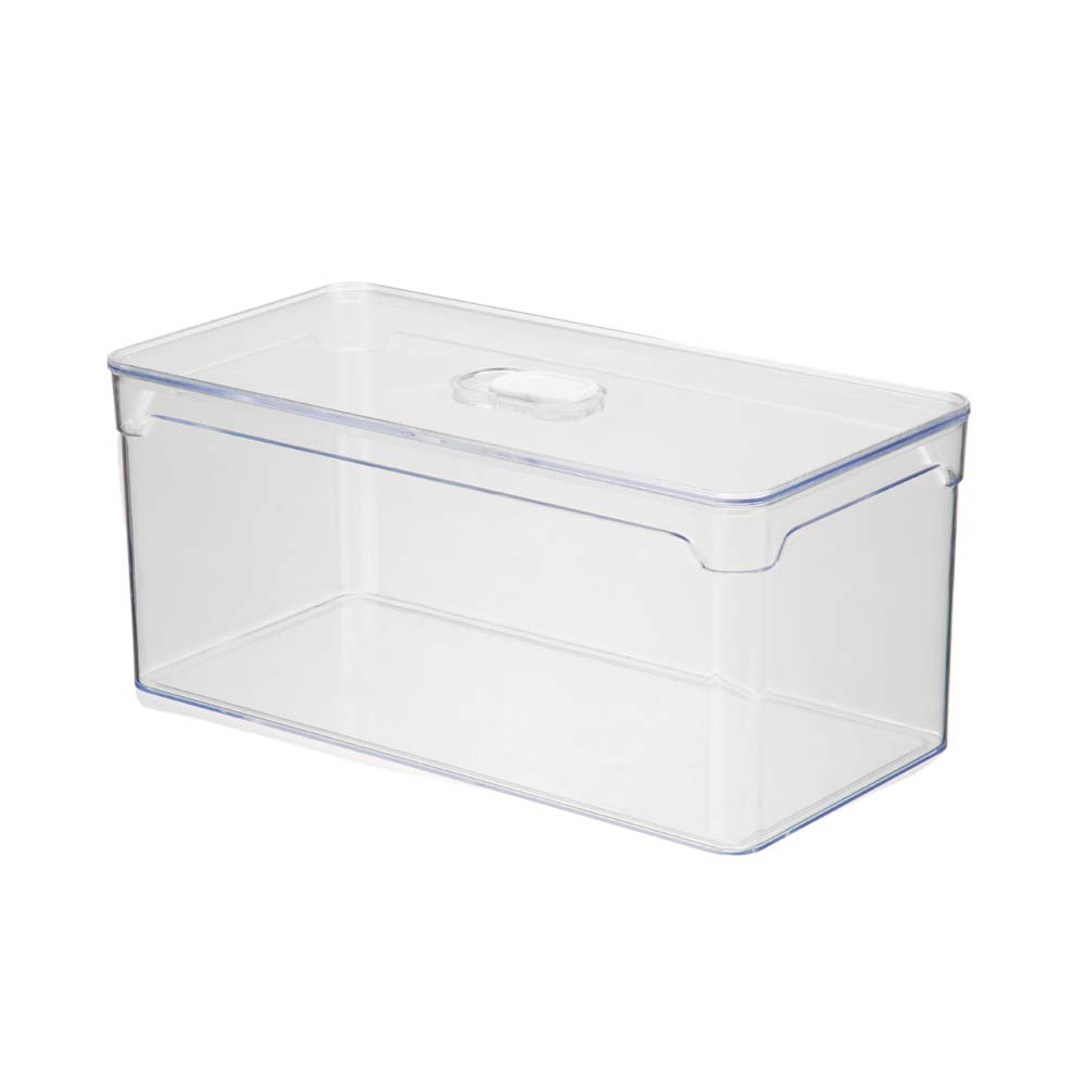 Organizador de Acrílico com Tampa 5 Litros - Ela Decora
