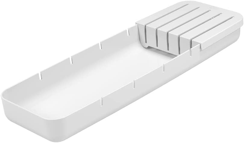 Organizador de Facas Perfect Branco 35cm - Ela Decora