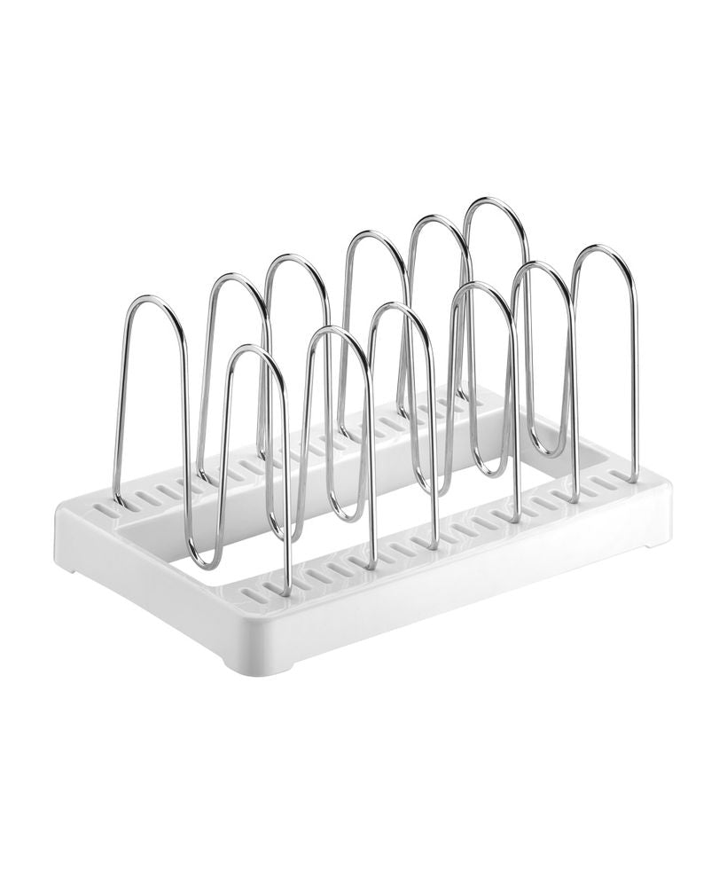 Organizador de Formas, Travessas e Frigideiras Branco - Ela Decora