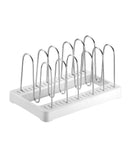 Organizador de Formas, Travessas e Frigideiras Branco - Ela Decora