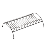 Organizador De Pratos Para Armário e Pia Preto Linha Black - Ela Decora