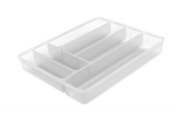 Organizador de Talheres Perfect Transparente 35,9cm - Ela Decora