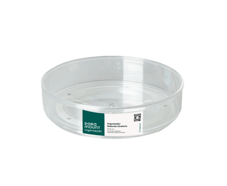 Organizador Diamond Giratório 18cm x 4cm - Ela Decora