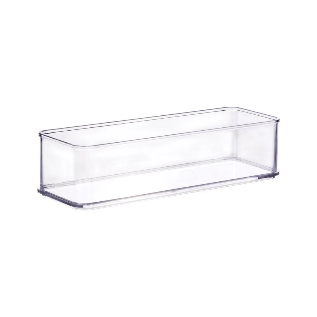 Organizador Encaixa Retangular Transparente 21,9cm - Ela Decora