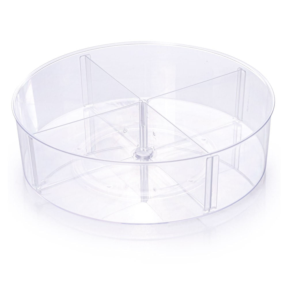 Organizador Giratório com Divisórias 29,8cm x 9cm - Ela Decora