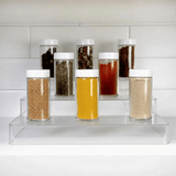 Organizador Multinivel Clear Transparente 29cm - Ela Decora