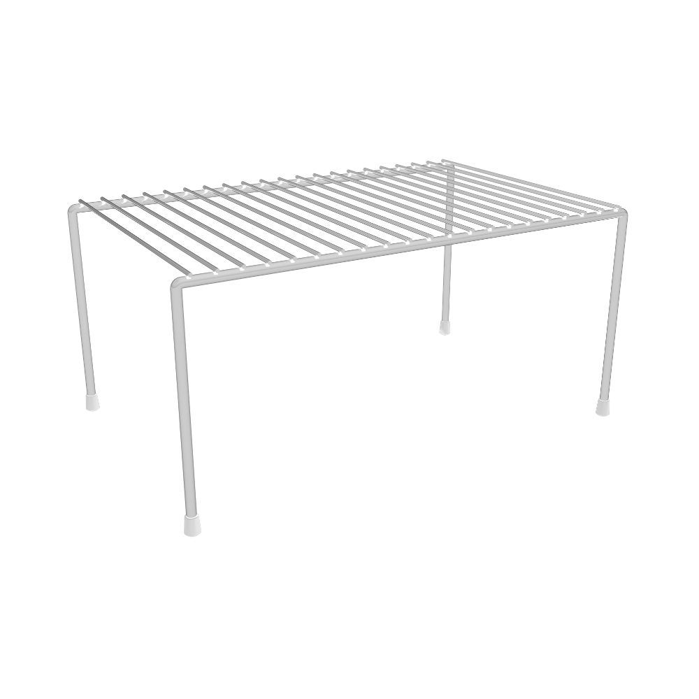 Organizador para Armário Médio Branco - 32 cm - Ela Decora