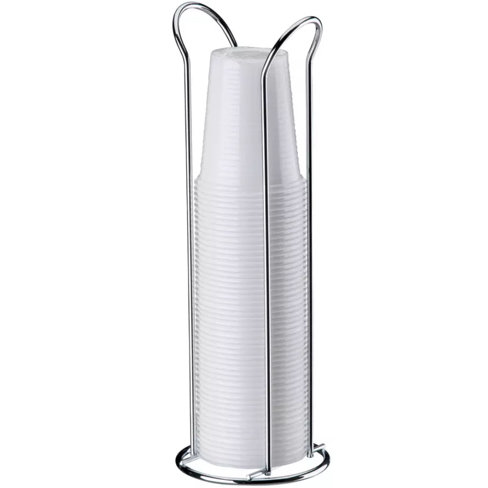 Organizador Para Copos Descartáveis de Água 200ML Cromado - Ela Decora
