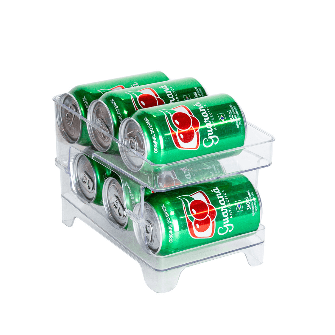 Organizador para Latas de 6 Unidades - Ela Decora