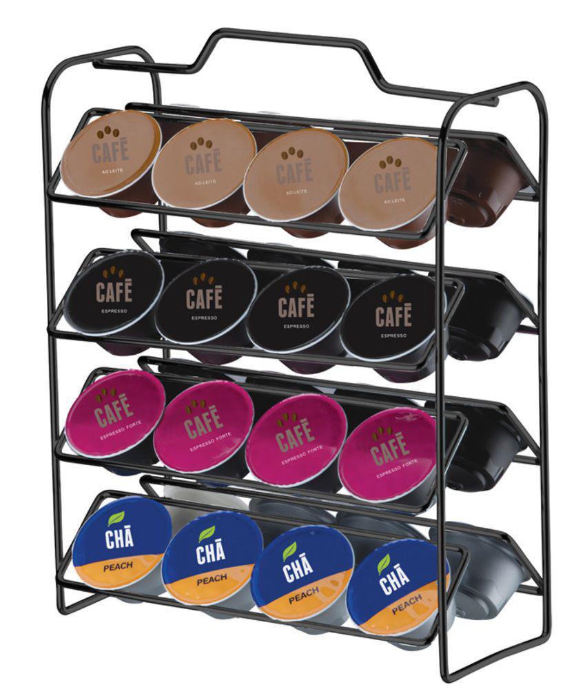 Organizador Porta Cápsulas de Café Dolce Gusto Ônix - Ela Decora