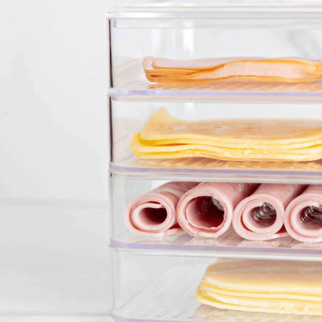 Organizador Porta Frios Clear Natural - Ela Decora