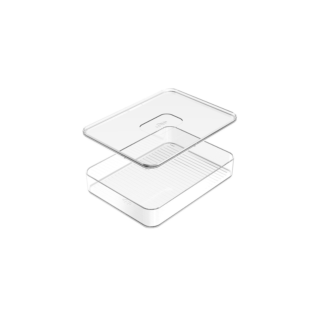 Organizador Porta Frios Clear Natural - Ela Decora