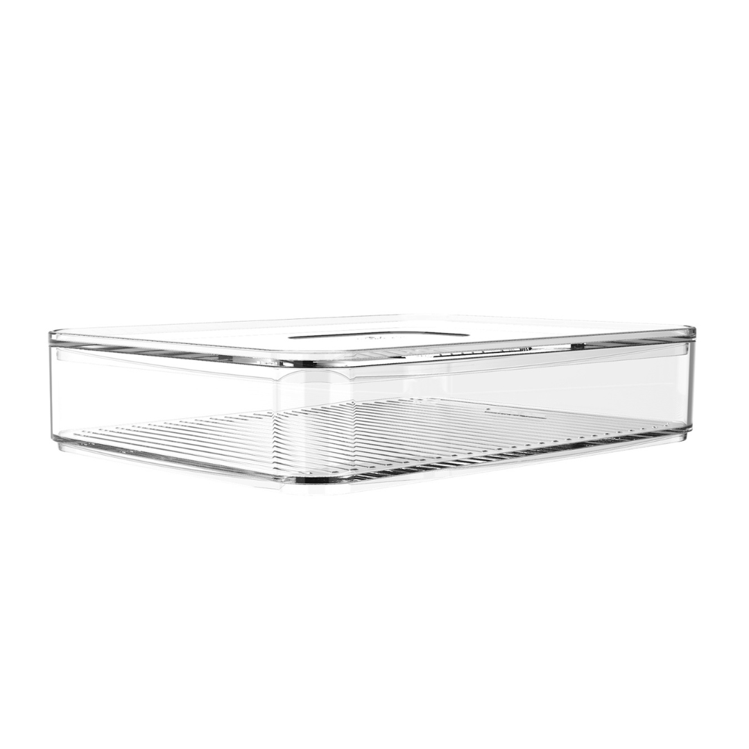 Organizador Porta Frios Clear Natural - Ela Decora