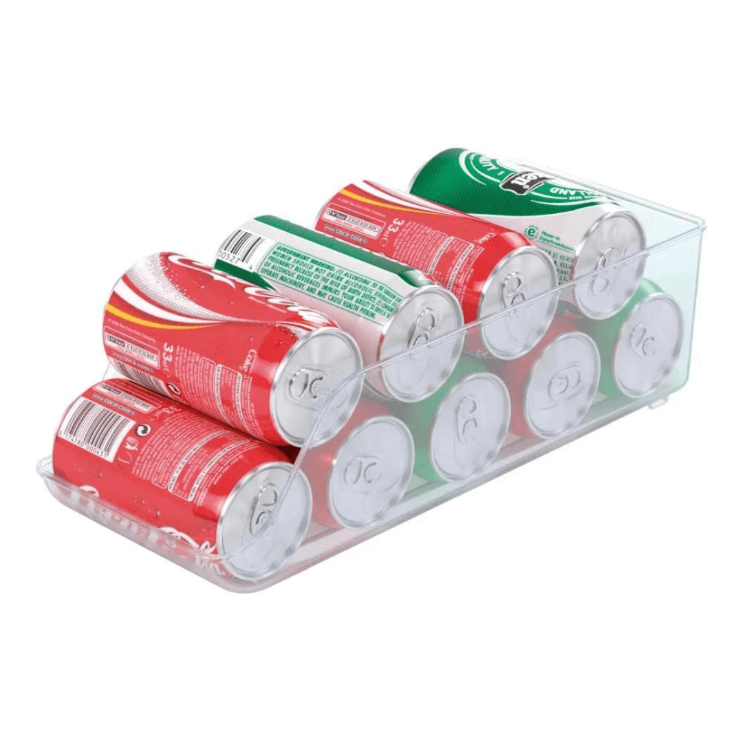 Organizador Porta Latas Transparente 30cm - Ela Decora