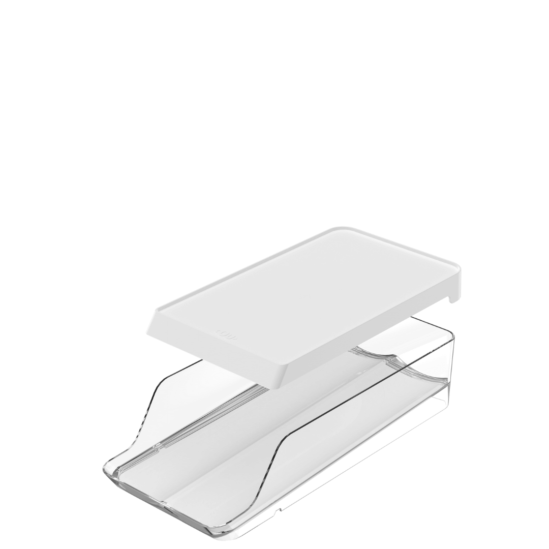 Organizador Porta Ovos 14 Unidades Branco 33cm - Ela Decora