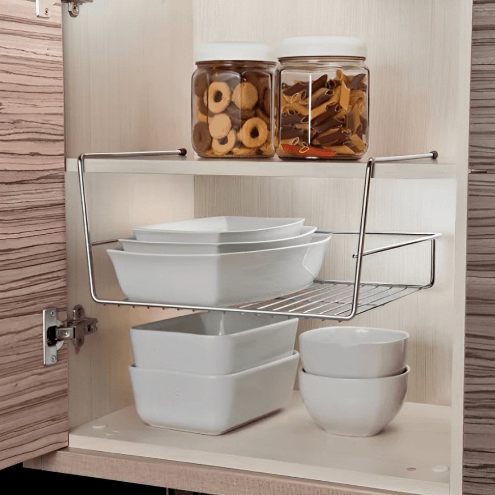 Organizador Suspenso para Prateleira Armário 26 cm - Ela Decora