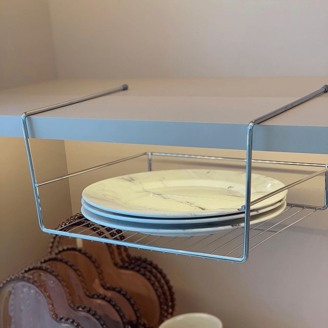 Organizador Suspenso para Prateleira Armário 26 cm - Ela Decora