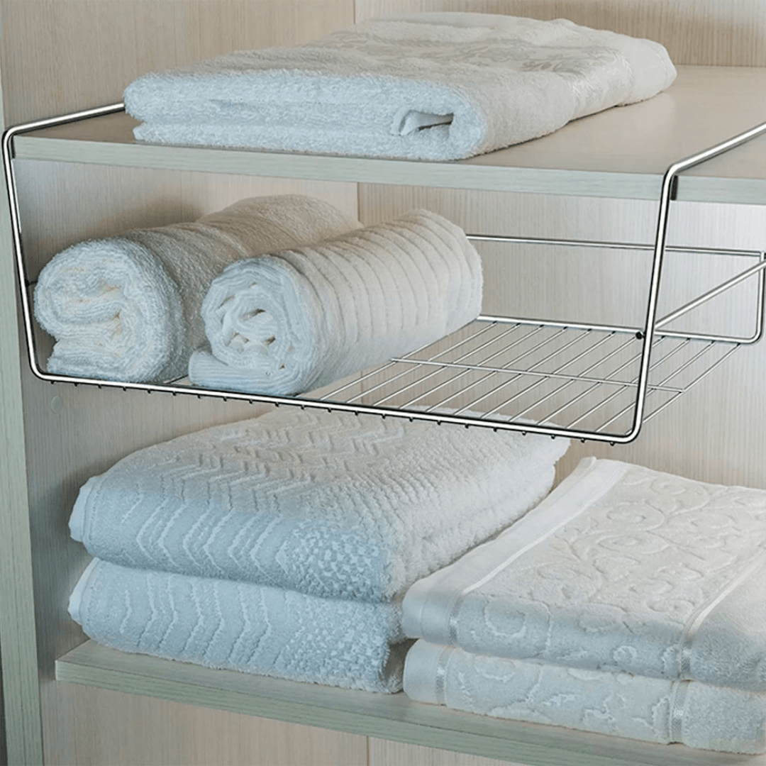 Organizador Suspenso para Prateleira Armário 35 cm - Ela Decora