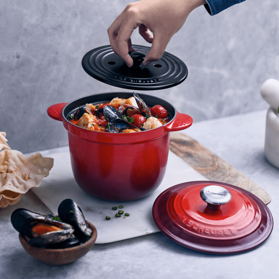 Panela de Arroz Every Vermelha 18cm Le Creuset - Ela Decora