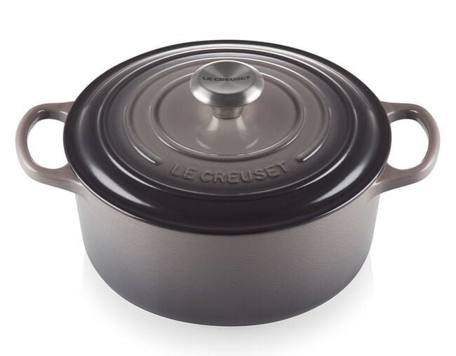 Panela Redonda Signature Flint 22cm Le Creuset - Ela Decora