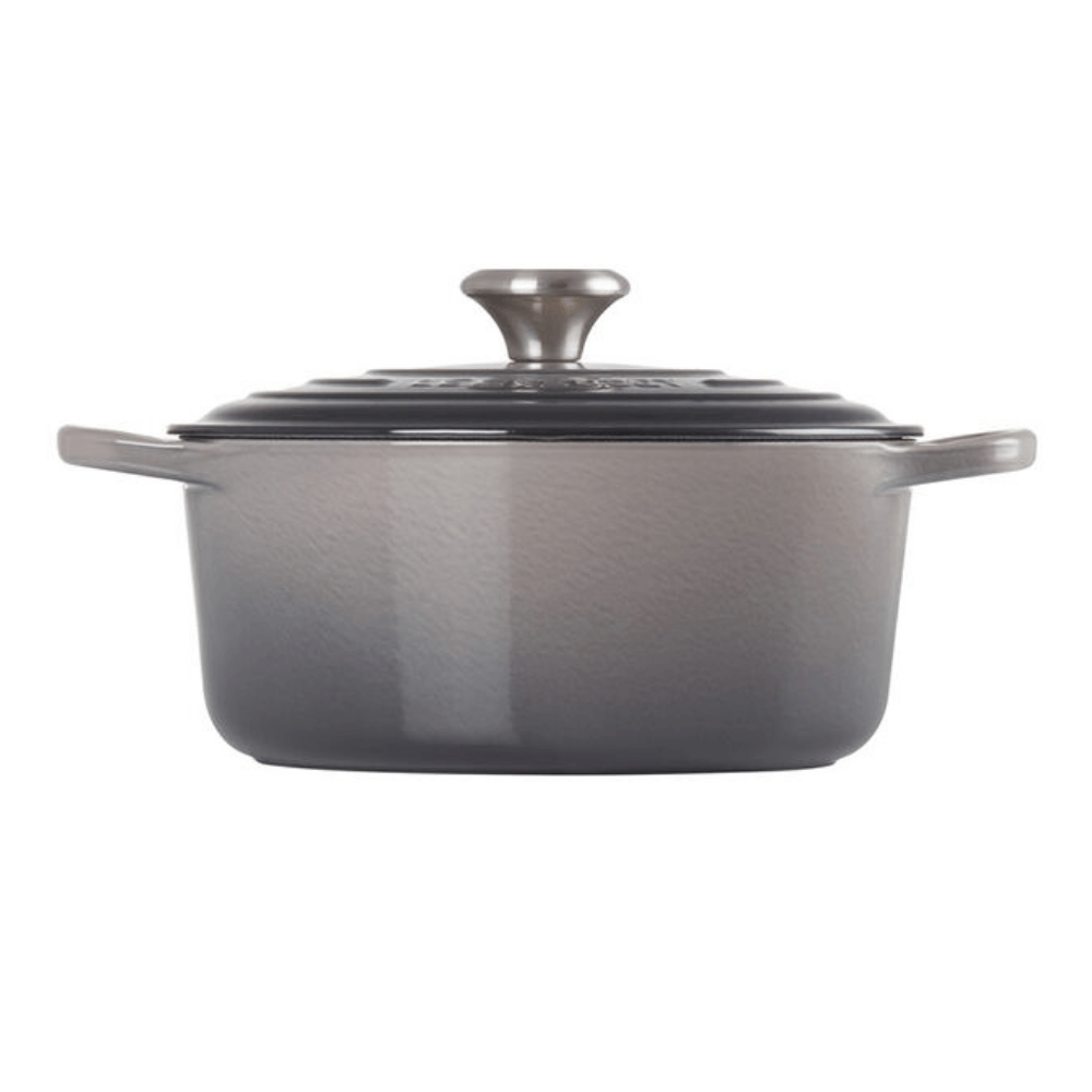 Panela Redonda Signature Flint Le Creuset - 20cm - Ela Decora