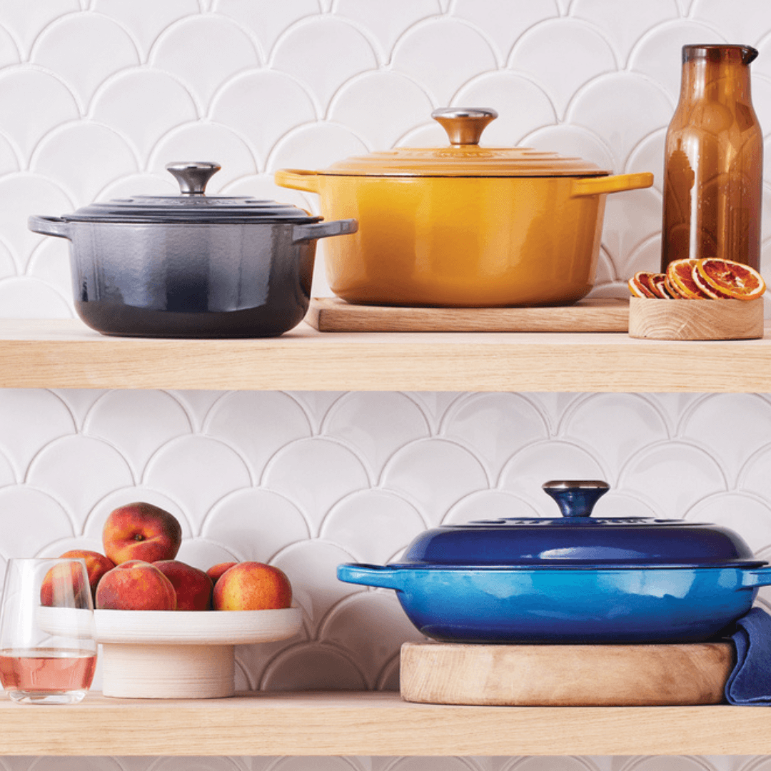 Panela Redonda Signature Flint Le Creuset - 20cm - Ela Decora