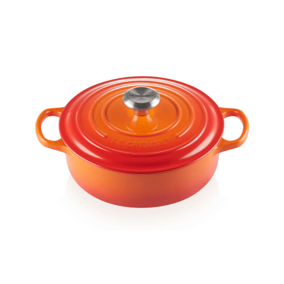 Panela Risotto Signature Laranja 30cm Le Creuset - Ela Decora