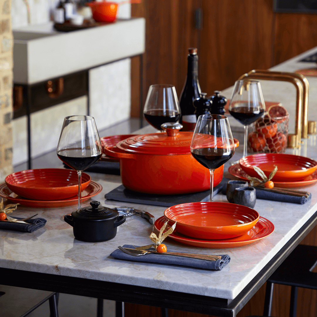Panela Risotto Signature Laranja 30cm Le Creuset - Ela Decora