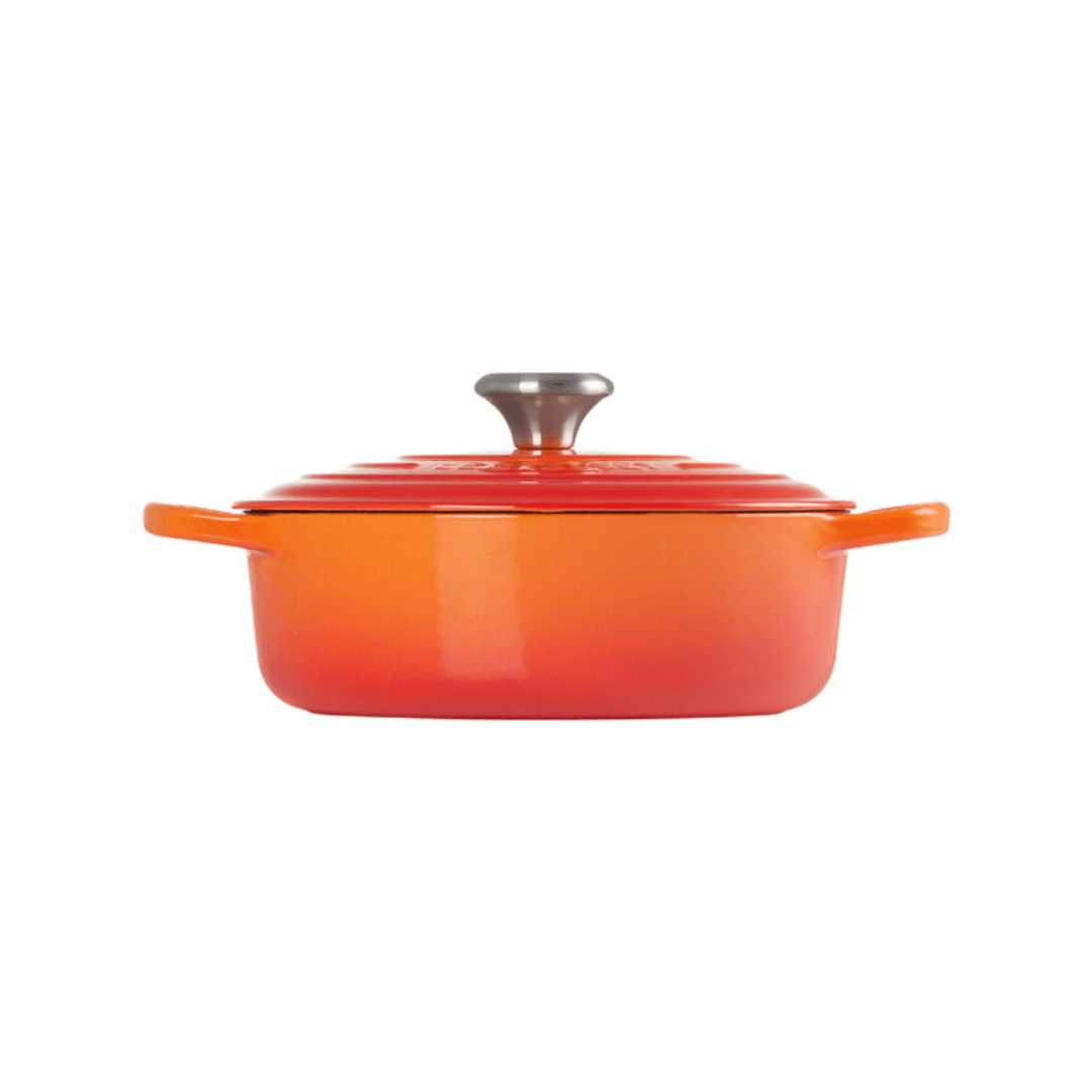 Panela Risotto Signature Laranja 30cm Le Creuset - Ela Decora