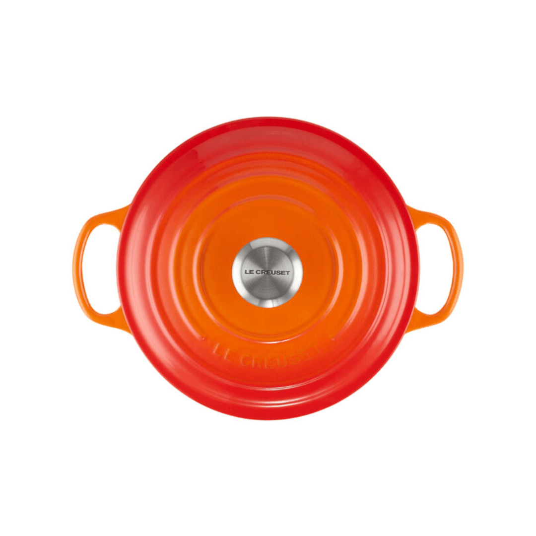 Panela Risotto Signature Laranja 30cm Le Creuset - Ela Decora