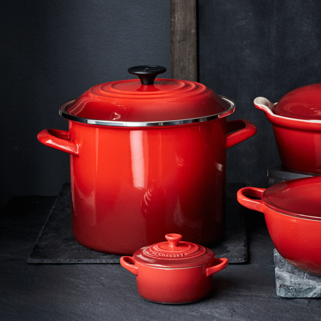 Panela Stock Pot Vermelha 22cm Le Creuset - Ela Decora