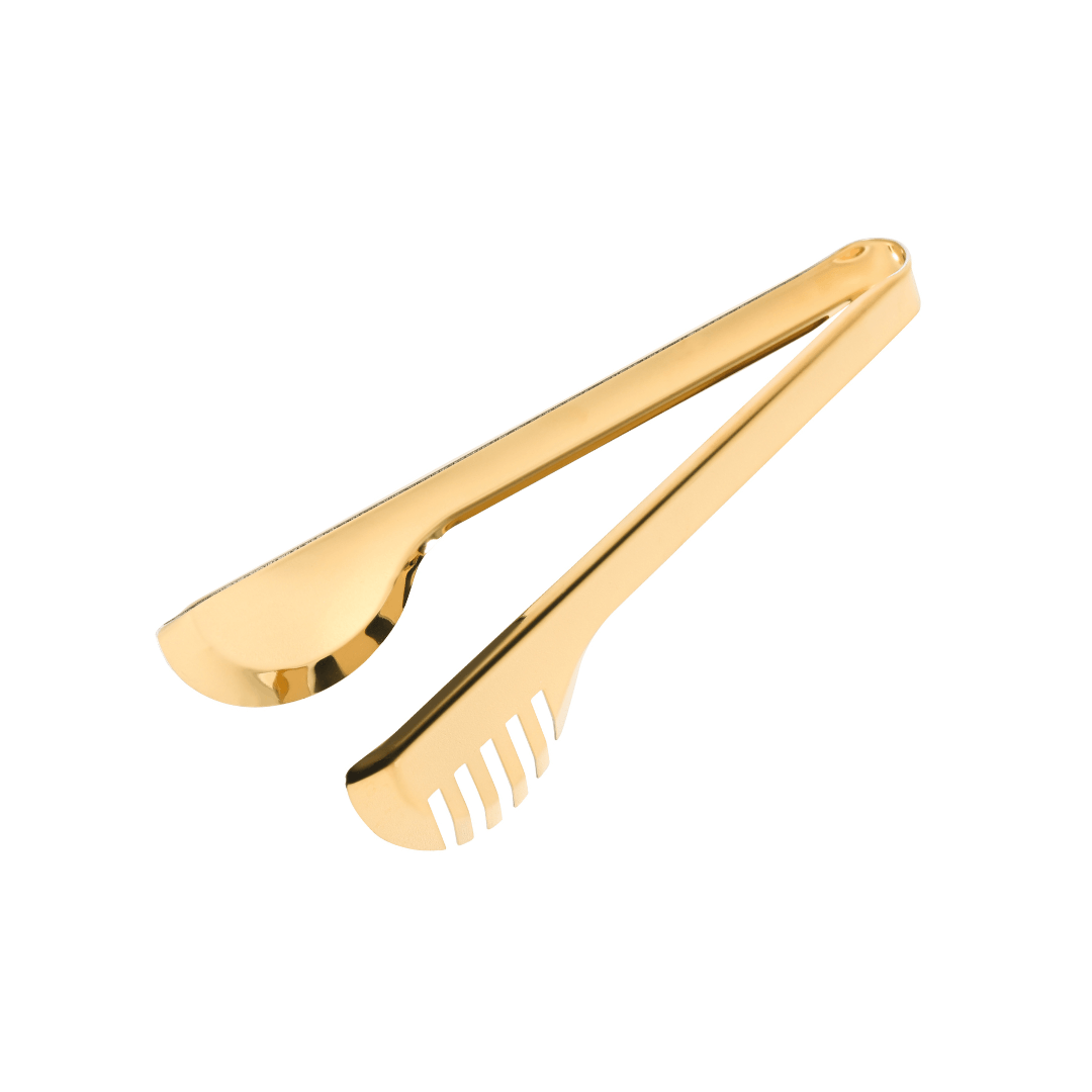 Pegador de Massas Aço Inox Dourado 24cm - Ela Decora