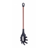 Pegador de Massas em Silicone Chumbo Cabo Rose Gold - 36,5 cm - Ela Decora